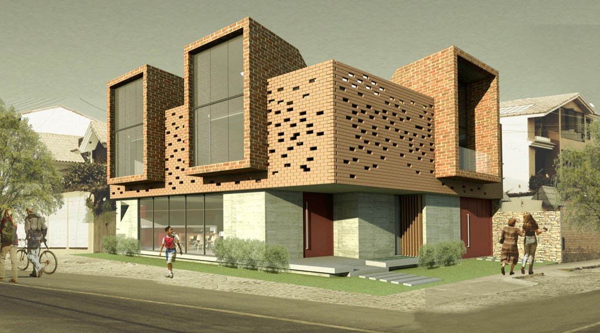 Primer Lugar Concurso Vivienda Unifamiliar de Ladrillo / ATELIER LIMA