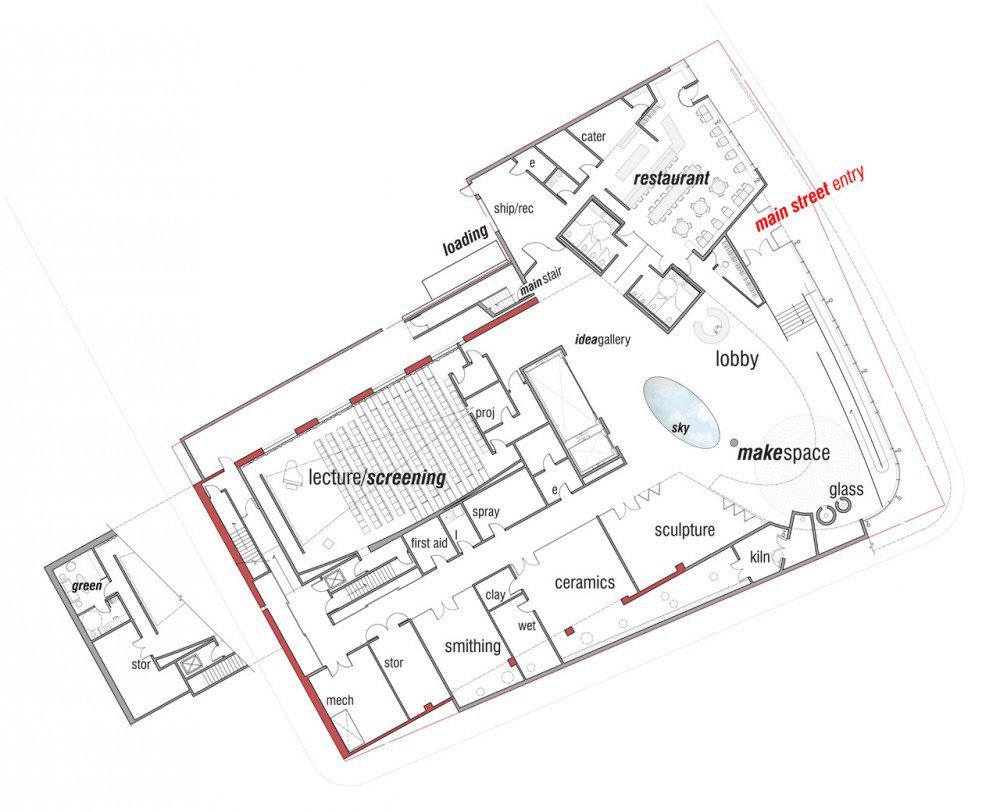 Galería de Propuesta para el Concurso del Centro de Arte Kimball / Will