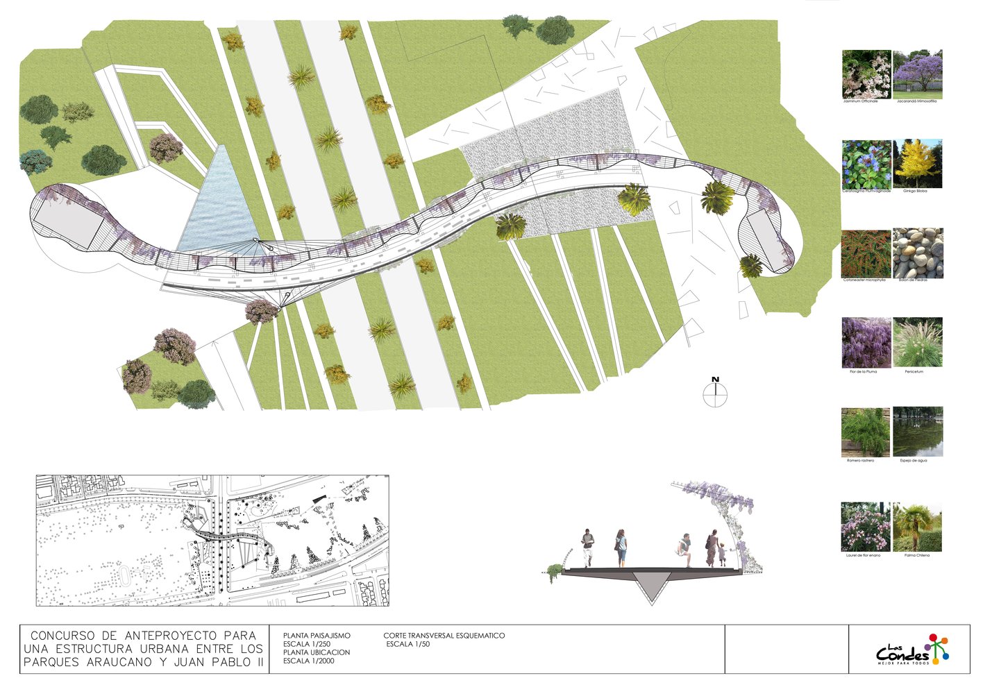 Galería de Propuestas Concurso Pasarela para parques Araucano y Juan ...
