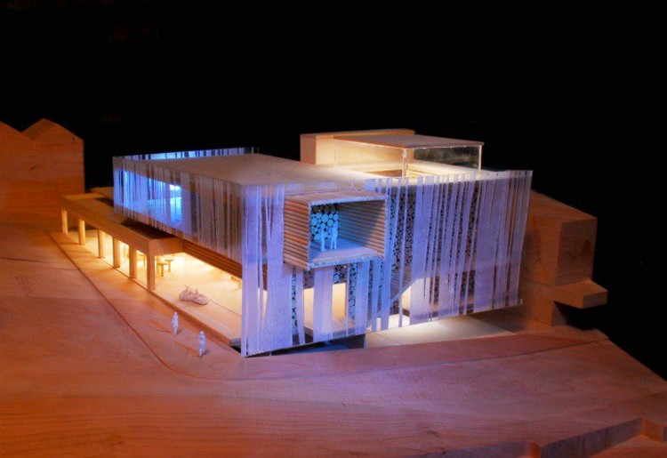 Propuesta de Sparano + Mooney para el Centro de Arte Kimball se Inspira en los Álamos - Más Imágenes