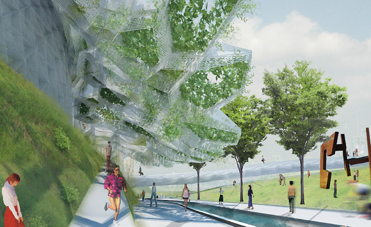 Green Cell: Propuesta para el Museo de Taipei / Kengo Kuma  - Más Imágenes