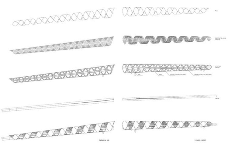 Puente Peatonal en Arganzuela / Dominique Perrault Architecture - Más Imágenes