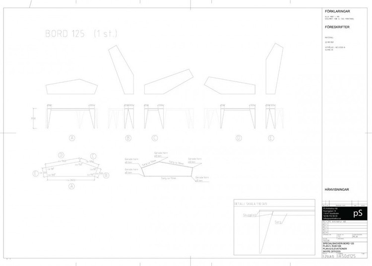 Oficinas de Skype en Estocolmo / PS Arkitektur  - Más Imágenes