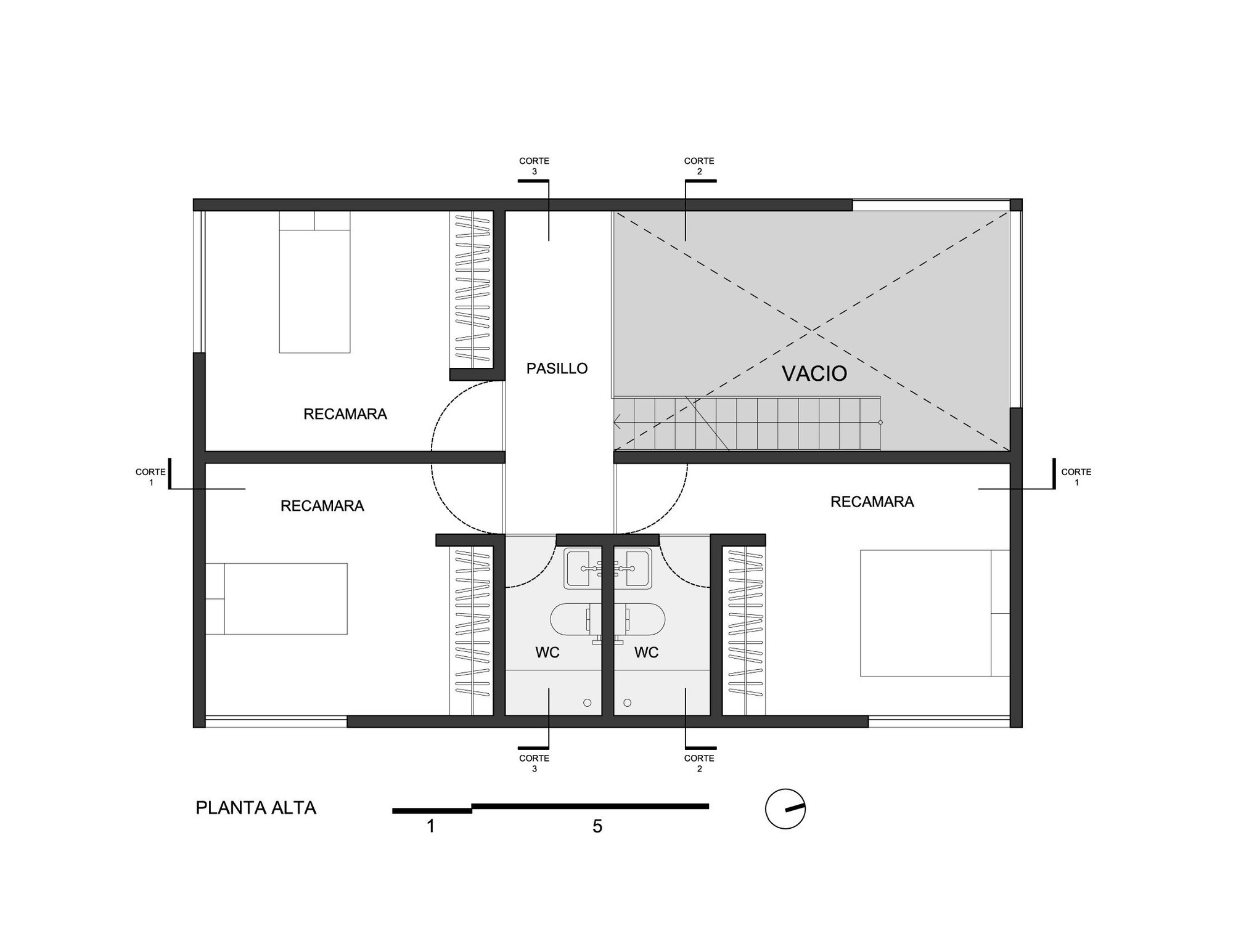 Galer a de en construcci n basic house lea victor ch vez 15