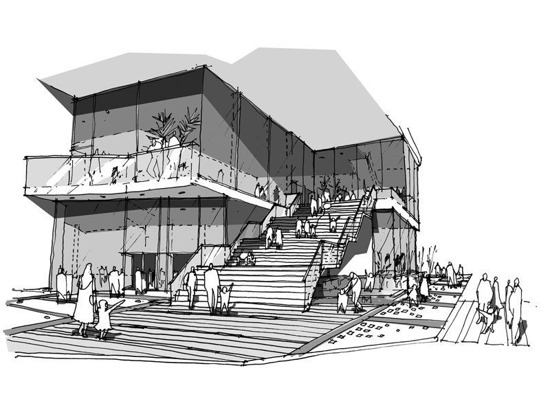 человек в архитектурной среде