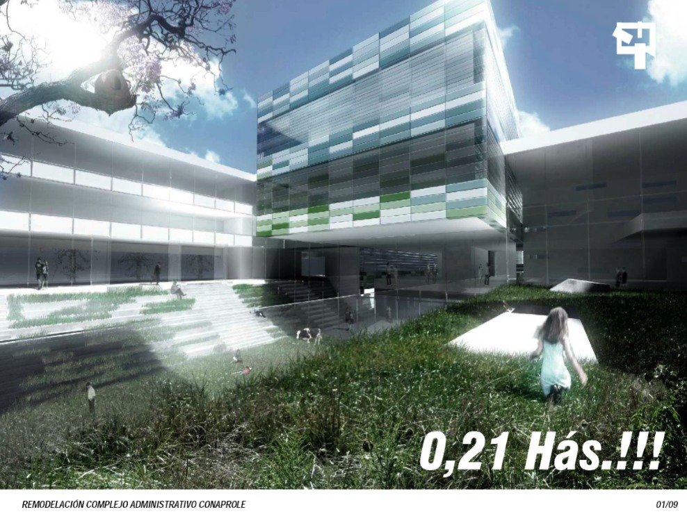 Resultados del Concurso "Anteproyecto Remodelación Complejo Administrativo Conaprole", Uruguay - Imagen 73 de 74