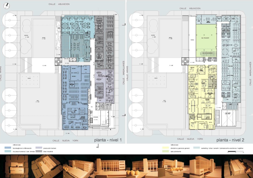 Resultados del Concurso "Anteproyecto Remodelación Complejo Administrativo Conaprole", Uruguay - Imagen 7 de 74