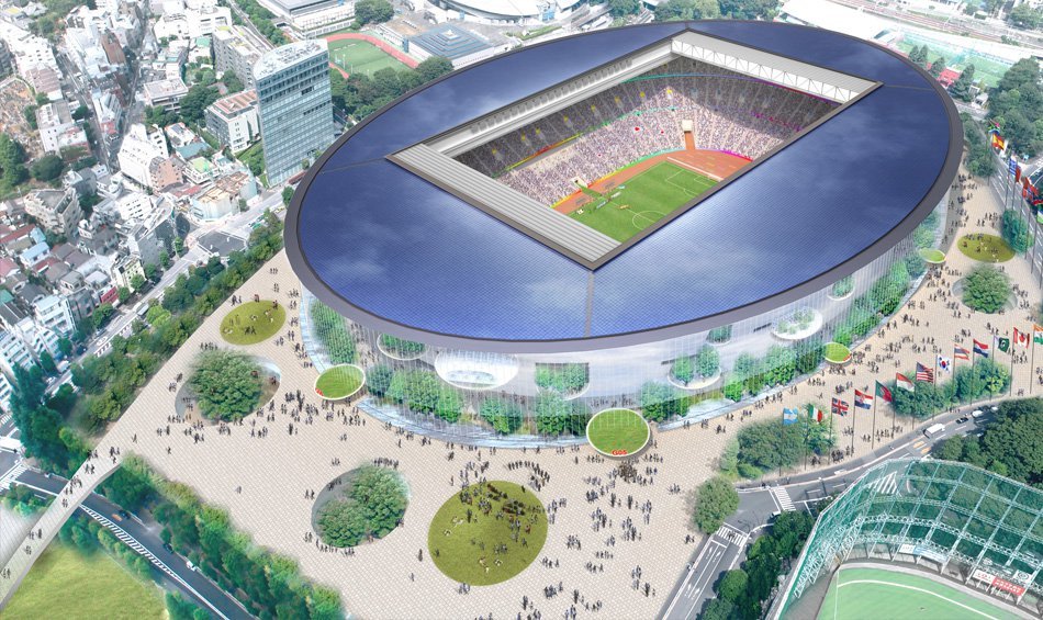 Gallery of Finalists announced for Japan’s New National Stadium 8