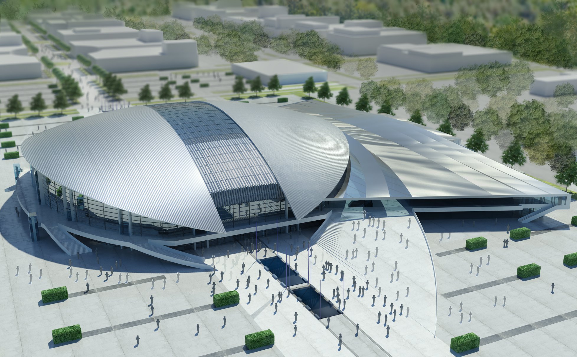 Gallery Of Sports Hall Competition Entry Studio EL 11 gallery-of-sports-hall-competition-entry-studio-el-11