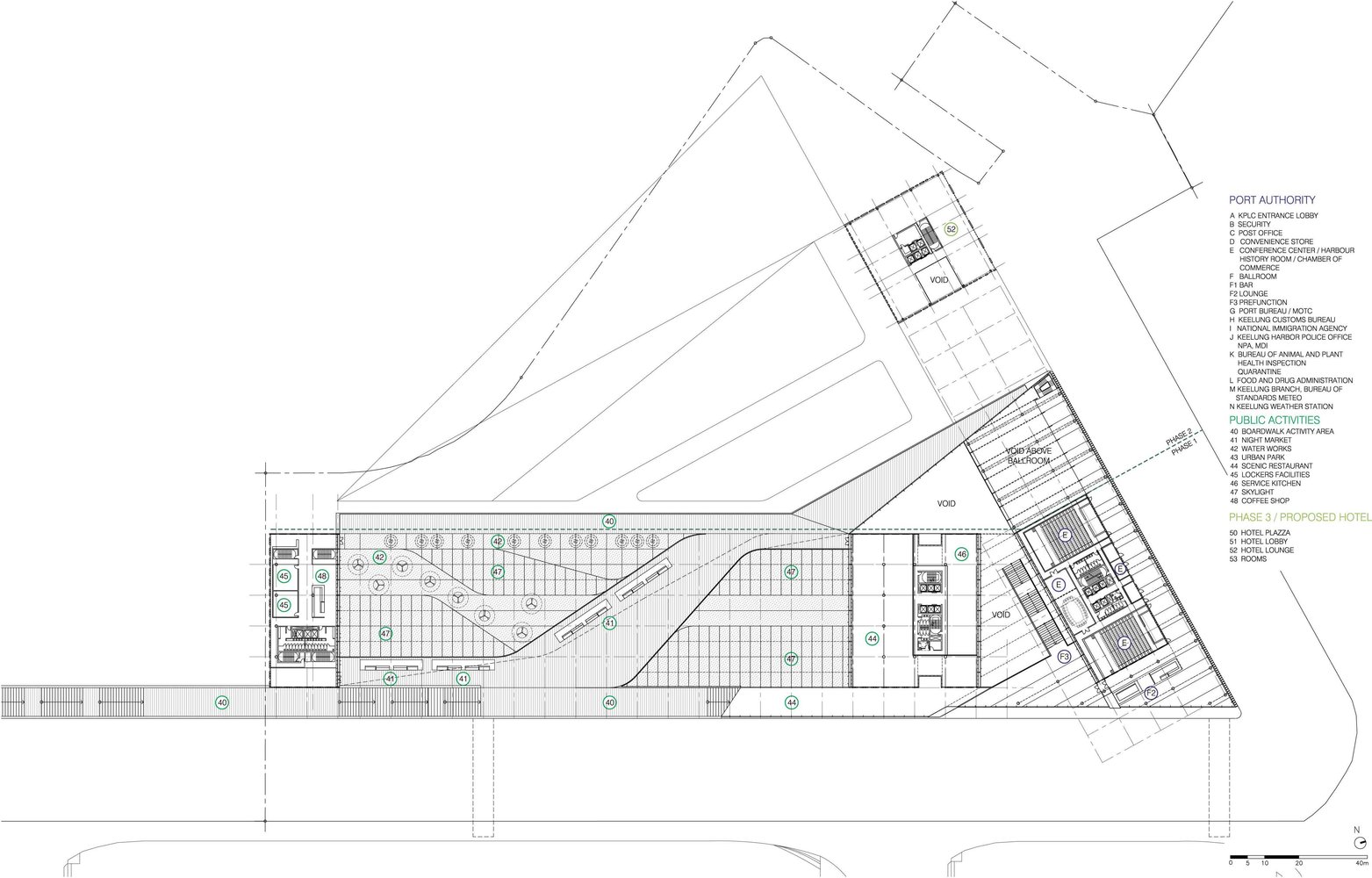 Gallery Of Keelung New Harbor Service Building Competition Entry