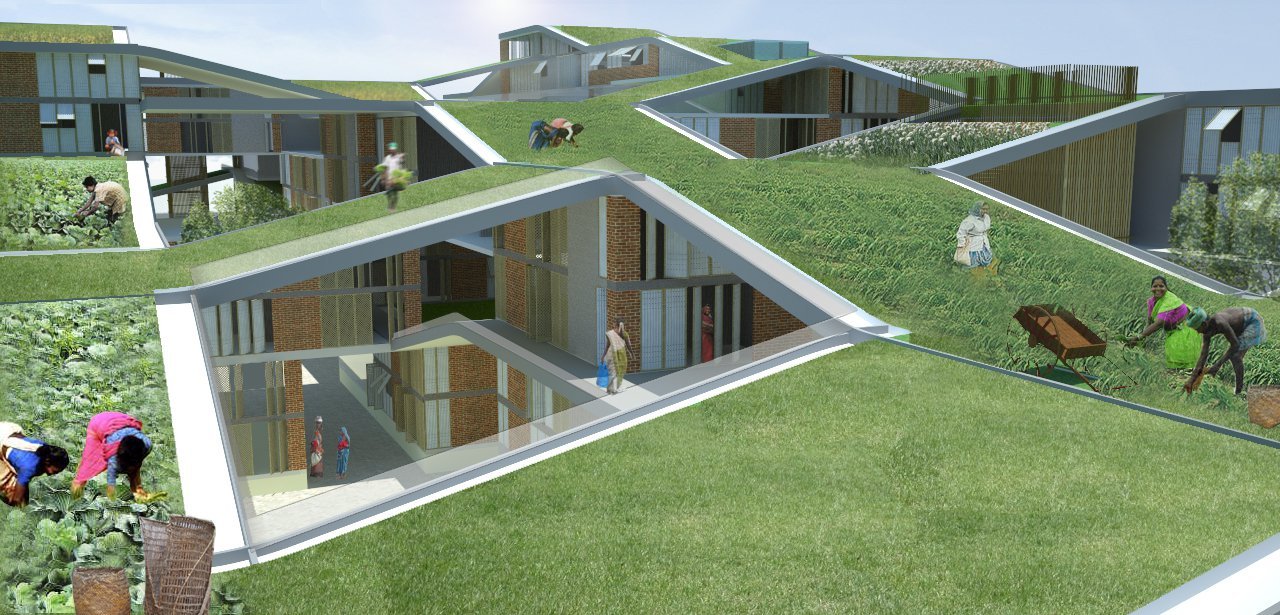 Awesome Architecture Ideas Part - 9: HOf - Horizontal Farm International Ideas Competition Entry / ETT Architecture