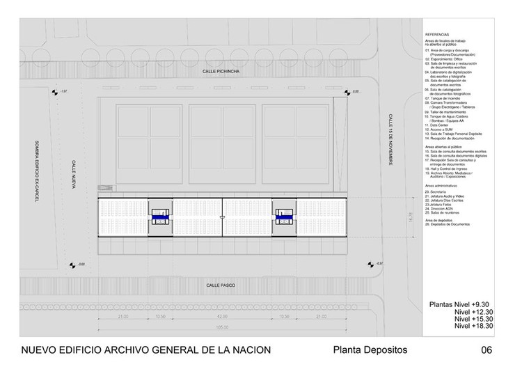 Menciones en Concurso para el nuevo Edificio Archivo General de la Nación - Más Imágenes