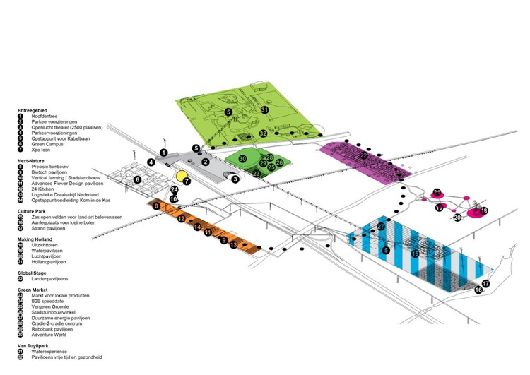 Floriade 2022 proposal for Holland Central / OMA - More Images