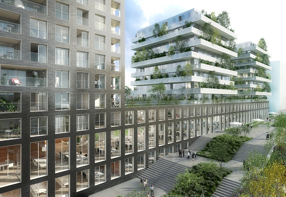 Terrace 9 Housing Complex Atelier Zündel Cristea Archdaily