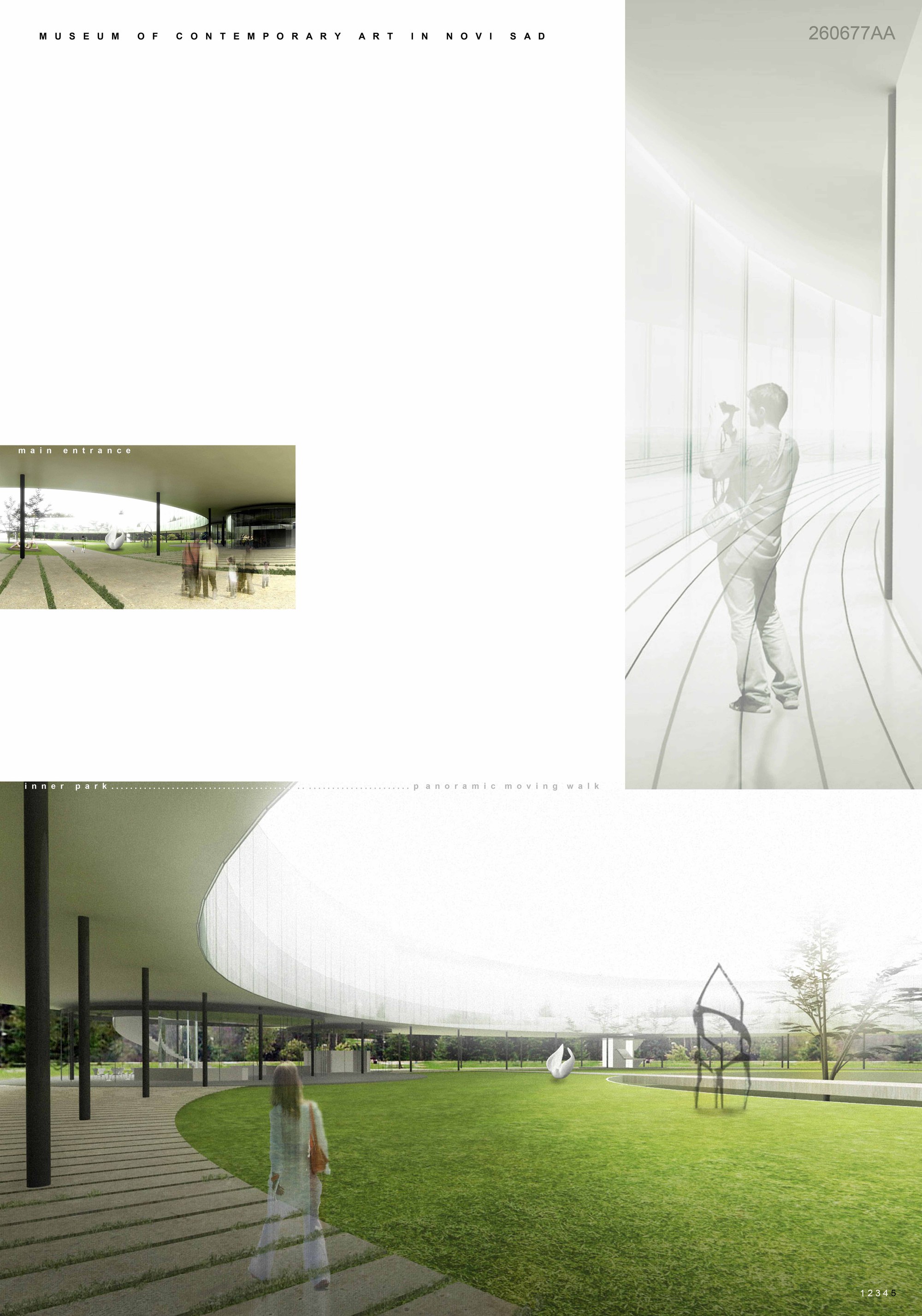 Gallery of Museum of Contemporary Art of Vojvodina Proposal / Đordje