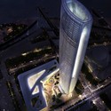 SOM Chicago wins competition to design the Wujiang Greenland Tower - Featured Image