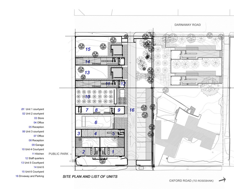 Courtyards on Oxford / studioMAS - More Images