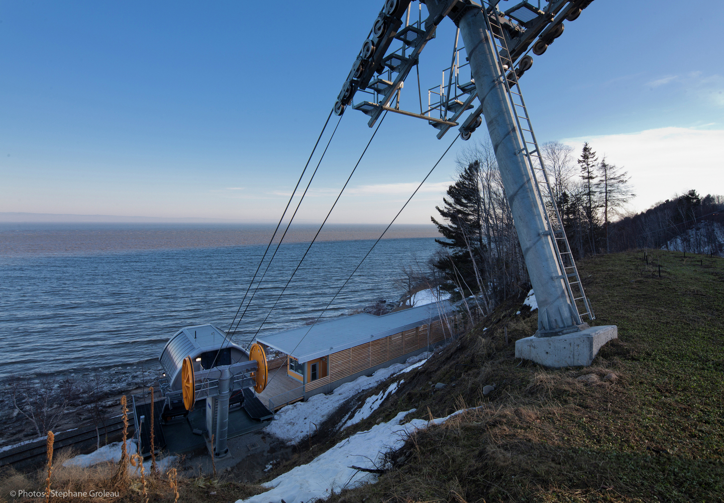 Gallery of Le Massif de Charlevoix Train Station / STGM Architectes 12