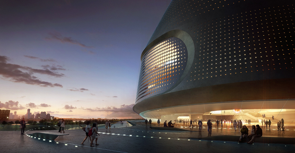 gallery of national art museum of china unstudio 8 lucas museum design