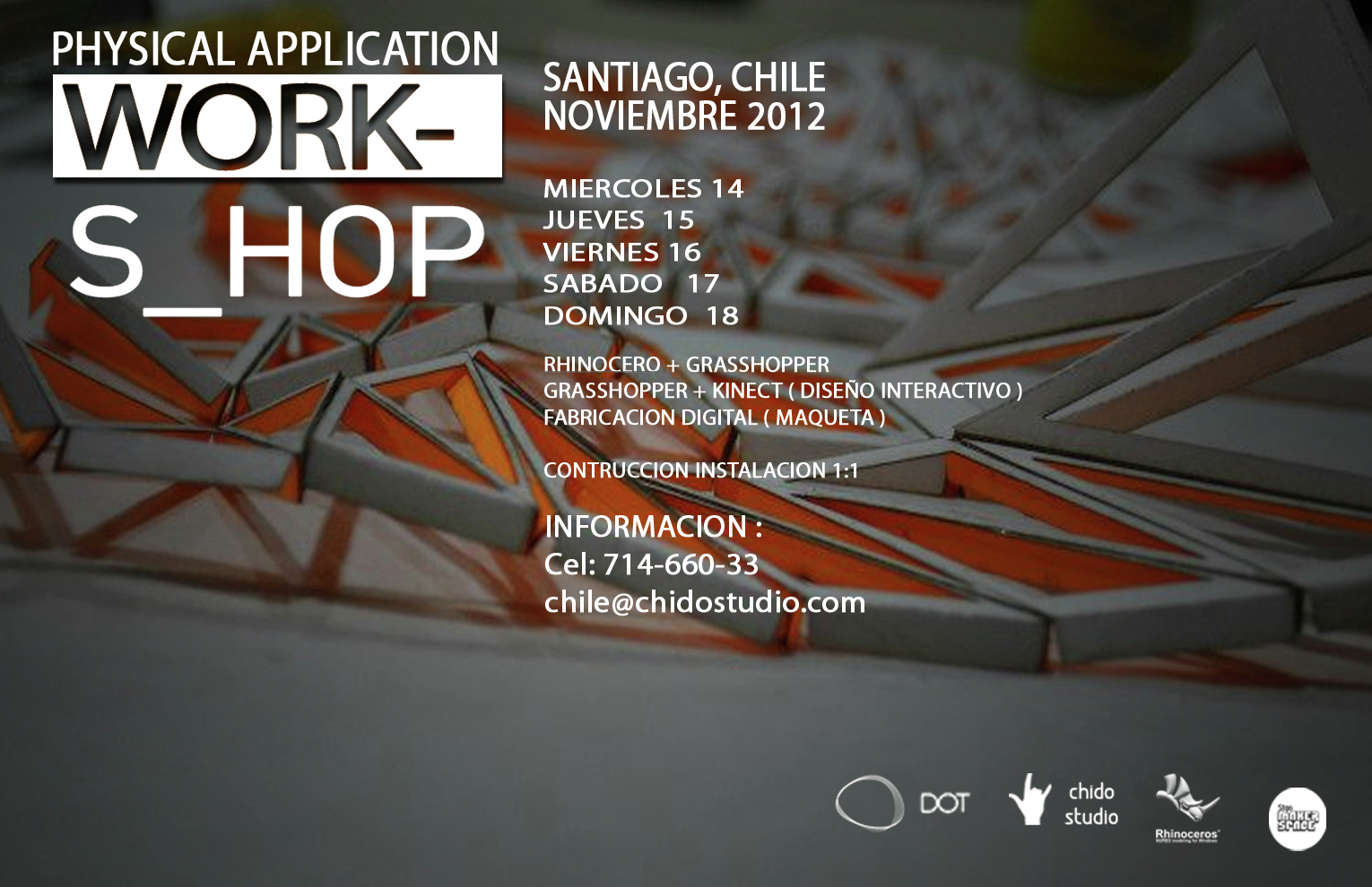 Physical Application Workshop / Chido Studio [¡Sorteamos un Cupo!] - Imagen 1 de 2