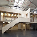 Wooden Structure at Launchlabs / Stereo Architektur - Windows, Beam