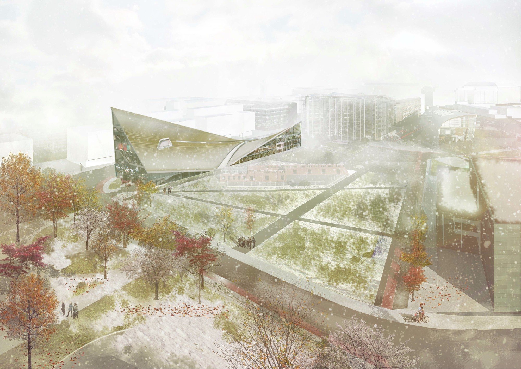 Helsinki Central Library Competition Entry / OODA | ArchDaily