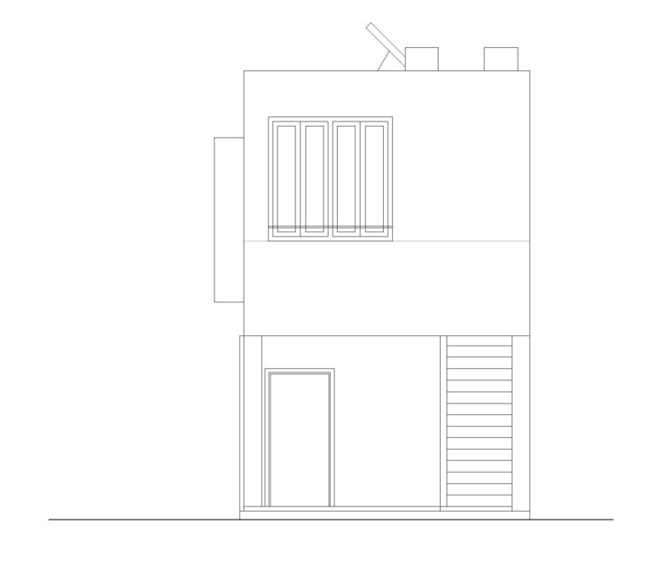 Civil Guard Barracks House in Malpartida de Plasencia / MUDAARQUITECTURA - More Images