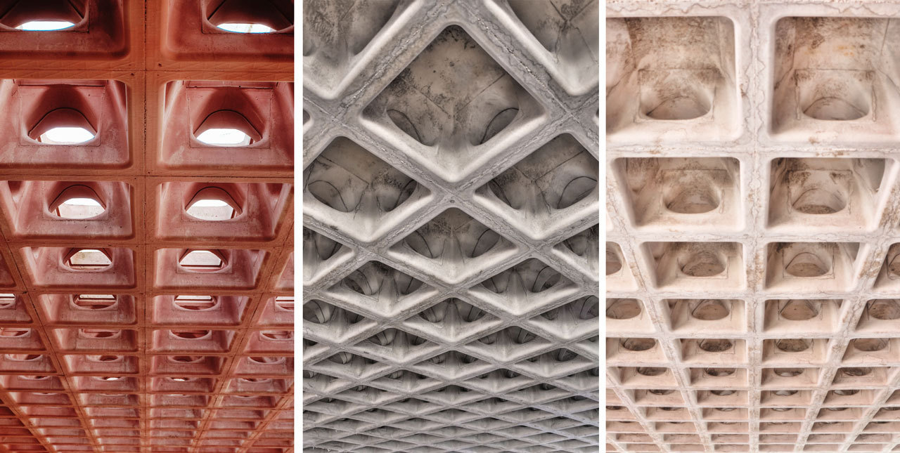 опалубка skydome. художественная галерея йельского университета в нью-хейвене луис кан. кессонные перекрытия монолит. кессонные плиты перекрытия. кессонная опалубка перекрытий.