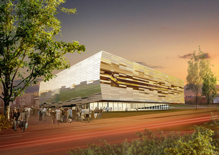 SADAR + VUGA wins first prize in University College Ghent Competition   - More Images