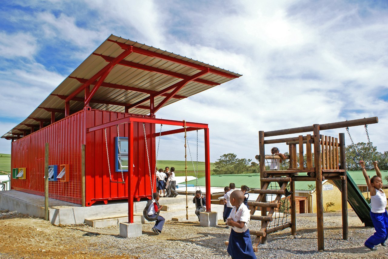 Gallery of Vissershok Container Classroom / Tsai Design Studio 2