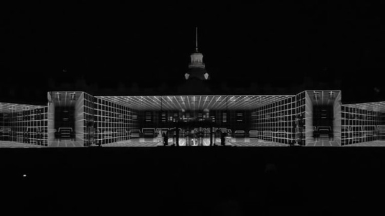 Vídeo: Projection mapping no Castelo de Karlsruhe / ruestungsschmie.de - Mais Imagens