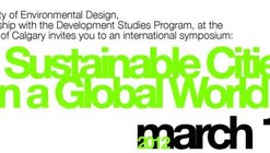 Sustainable Cities in a Global World Symposium