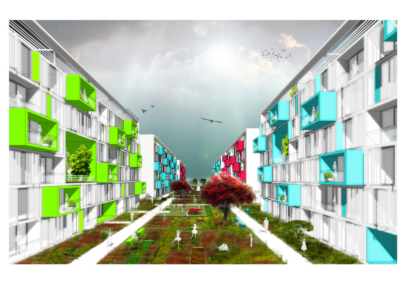 Gallery of Istanbul Kayabasi Housing Design Competition / First Prize ...