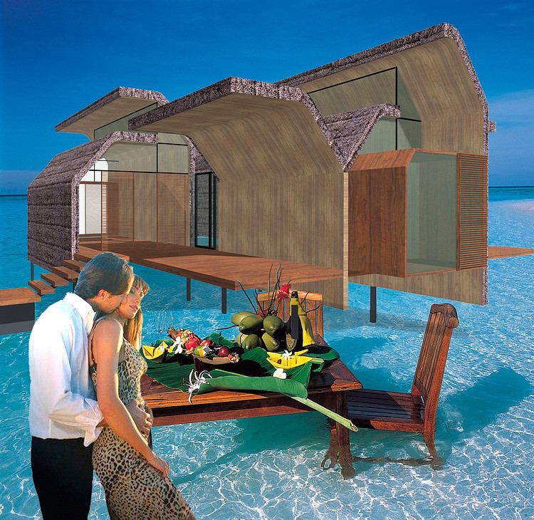 4 Islands in Maldives / OFIS arhitekti - More Images