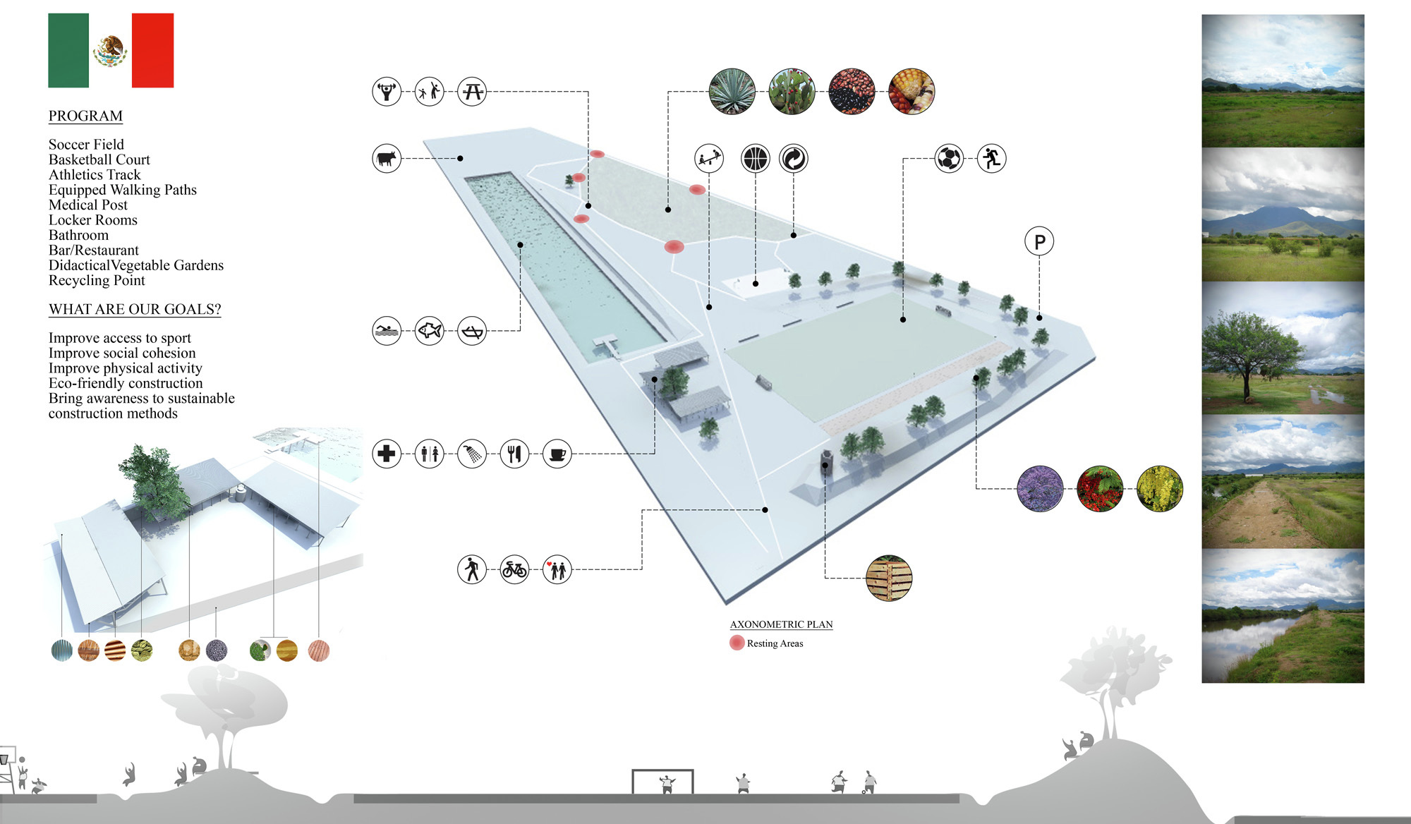 San Pedro Apóstol Rural Sports Center / blaanc borderless architecture