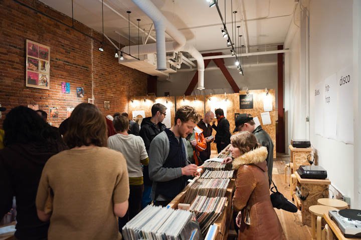 Gallery of Record Store Installation at [storefront] / Olson Kundig ...