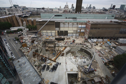In Progress: Tate Modern Expansion / Herzog & De Meuron by © Herzog & De Meuron Source Image from archdaily.com