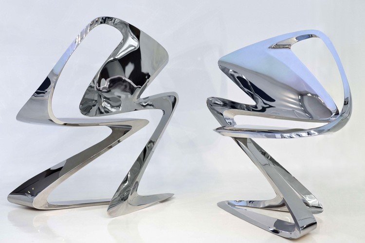 Zaha Hadid: Form in Motion Exhibit at the Philadelphia Museum of Art - More Images