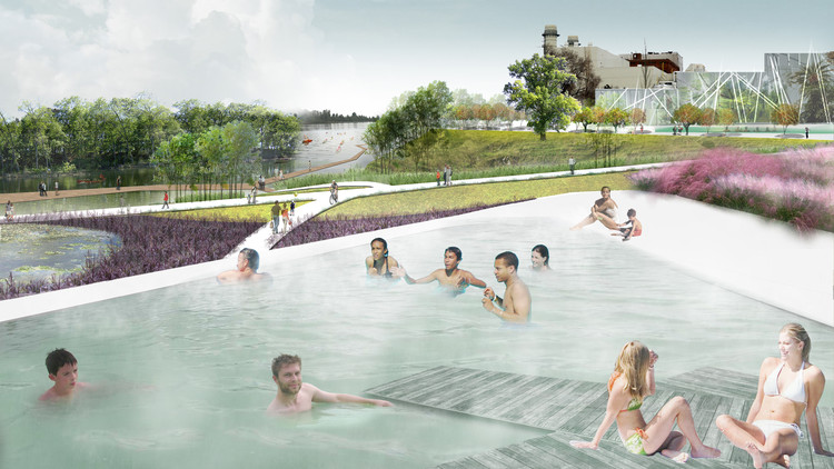 Minneapolis Riverfront Competition Finalist / StossLU - More Images