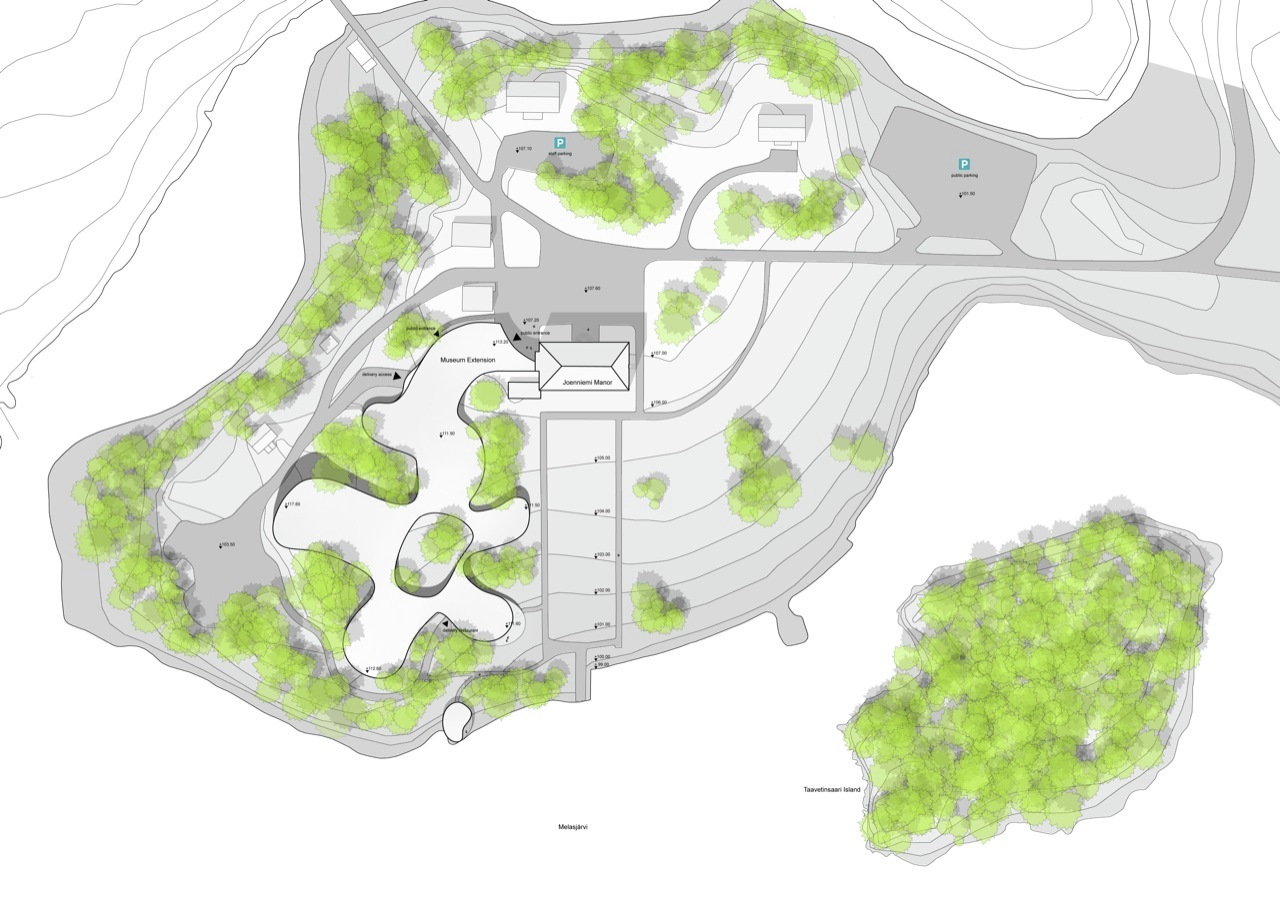 Architectural Site Plan gallery of entry for the serlachius museum g 246 sta extension Architectural Site Plan gallery of entry for the serlachius museum g 246 sta extension
