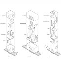Axonometric cabins