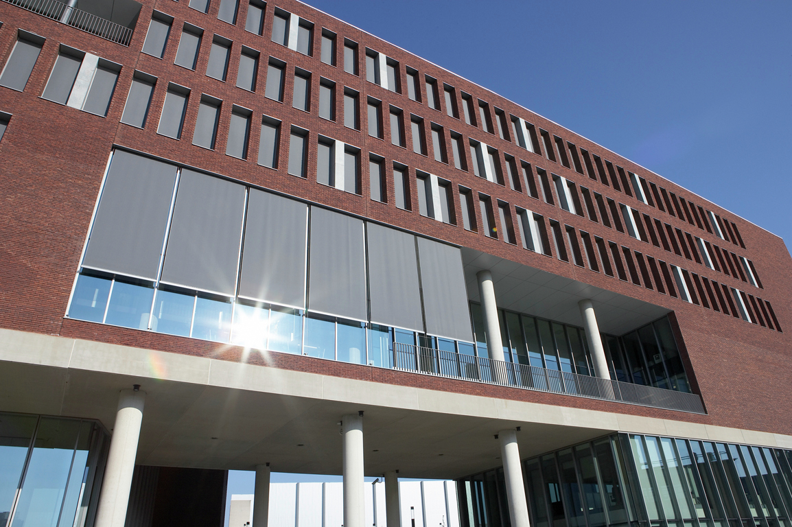 Gallery of Motorized External Roller Shades / Hunter Douglas Contract 5