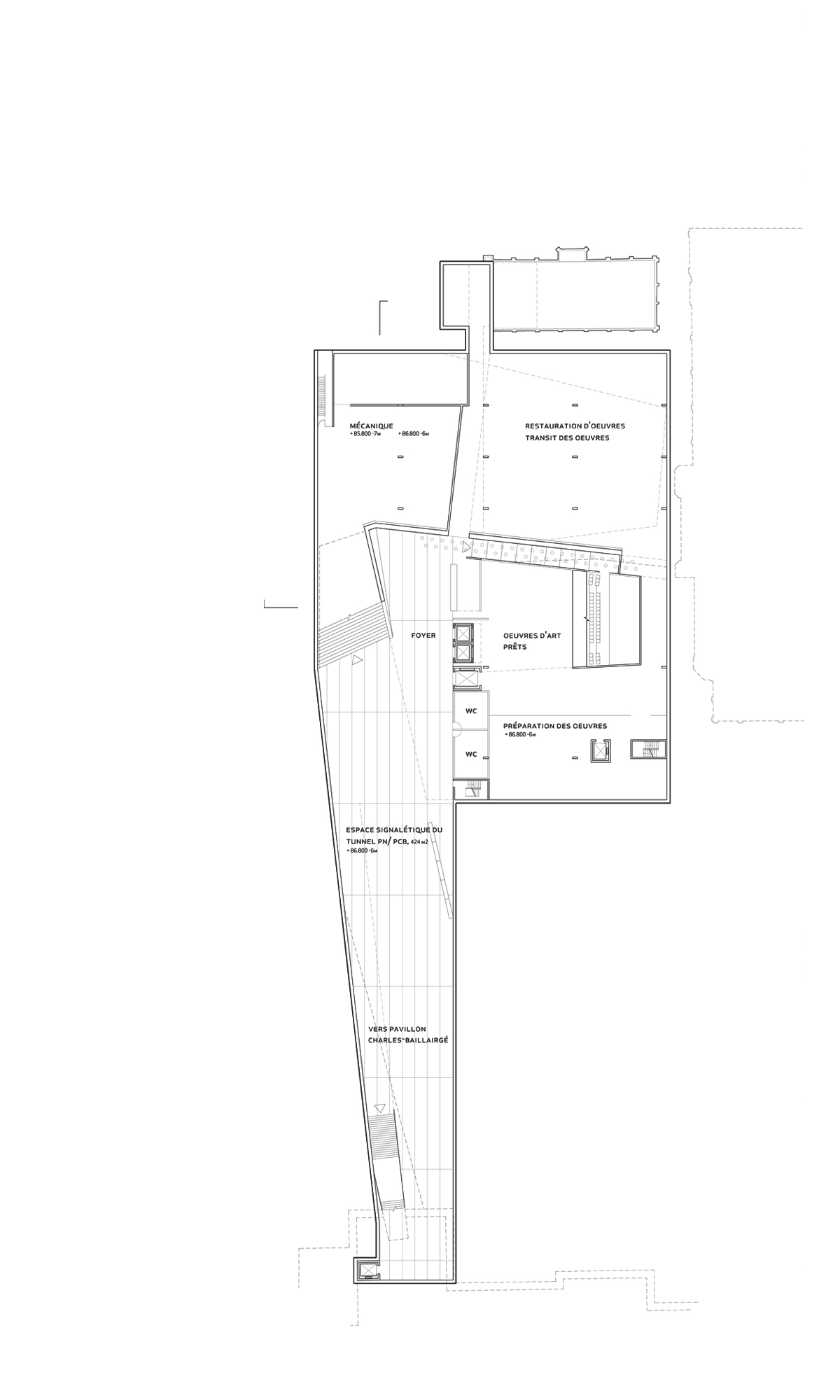 Gallery of Musée National des Beaux Arts du Québec proposal / Saucier