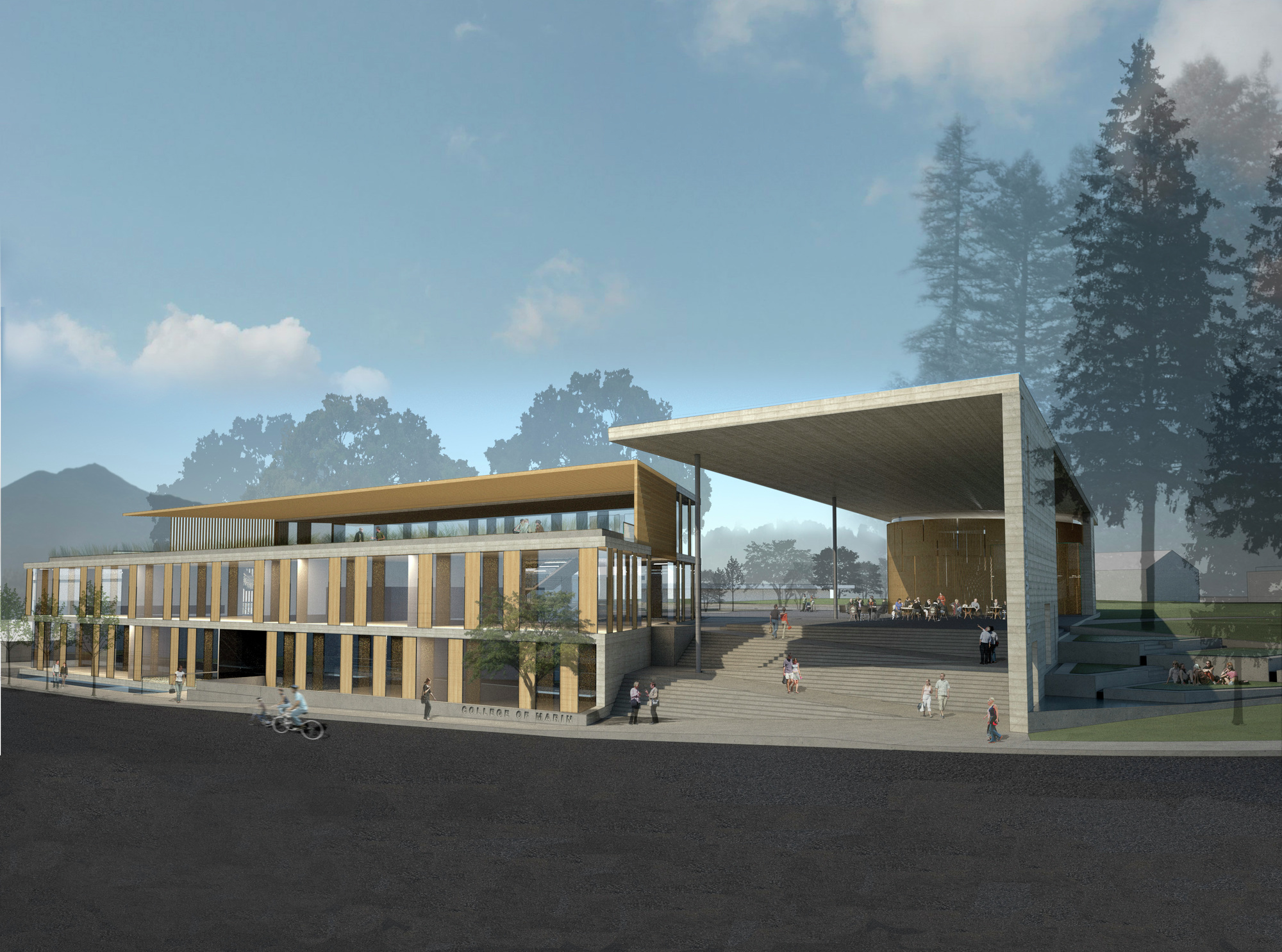 Gallery Of College Of Marin New Academic Center TLCD Mark Cavagnero