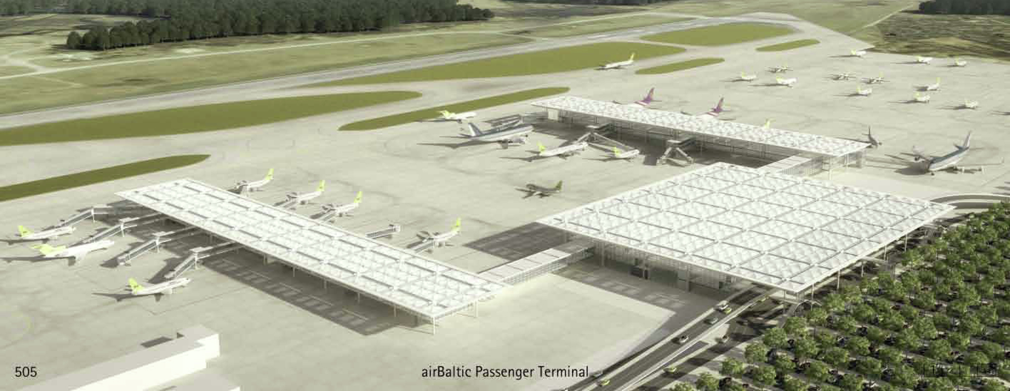 Gallery of airBaltic terminal Competition finalists announced 3