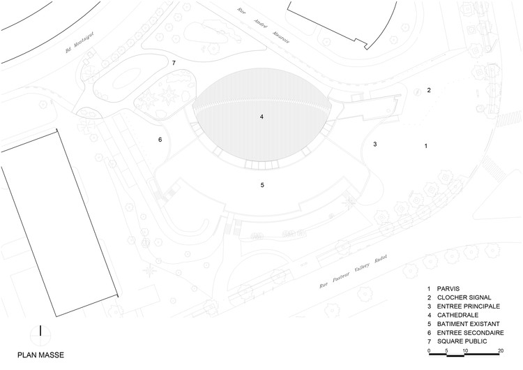 克雷泰伊大教堂扩建 / Architecture-Studio - 10 的图像 14
