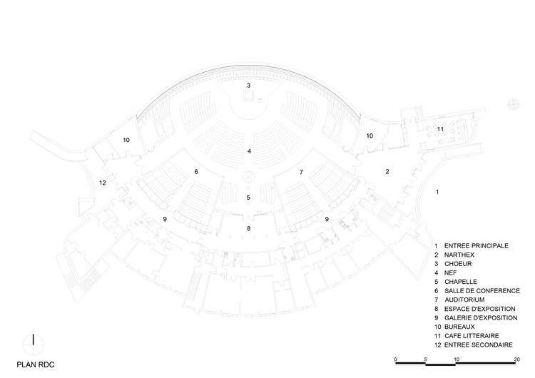 克雷泰伊大教堂扩建 / Architecture-Studio - 11 的图像 14