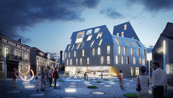 BAKPAK Architects + EovaStudio vencem concurso para edifício multifuncional na Polônia