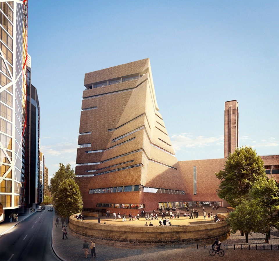 Galeria de expans o do tate modern de herzog de meuron ser 