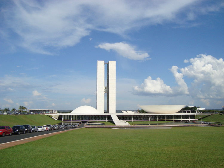 6 propostas finalistas no concurso para a Embaixada dos EUA em Brasília - Imagem de Destaque